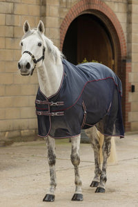 Rhinegold Mombasa Waterproof Topline Fly Rug With Neck Cover With Detachable Neck Cover AND NEW BELLY GUARD FOR 2024