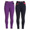 Load image into Gallery viewer, Hy Equestrian Diesel Ladies Jodhpurs - Navy,Red - 24&quot;